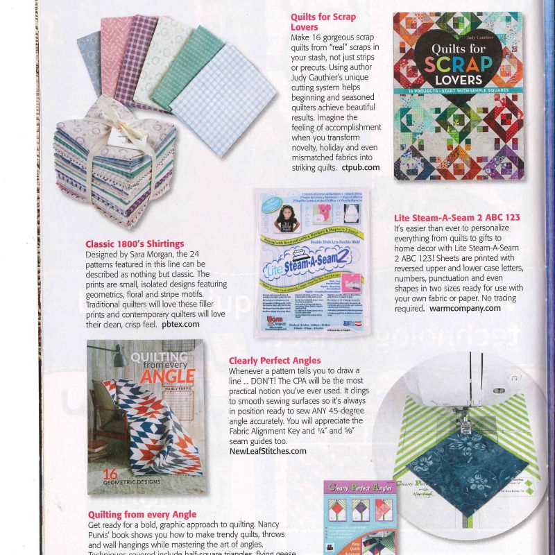 McCall’s Quilting Magazine!