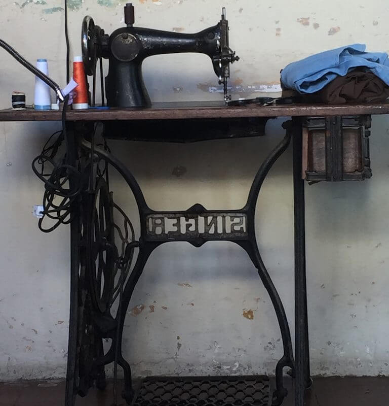 Sewing in Cuba