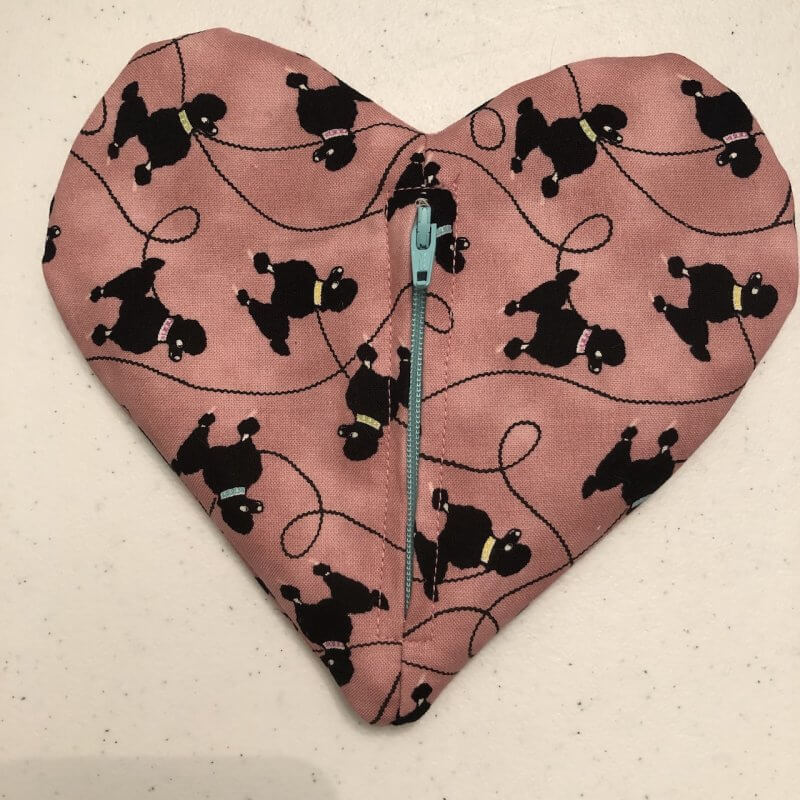 Heart Zippy Pouch